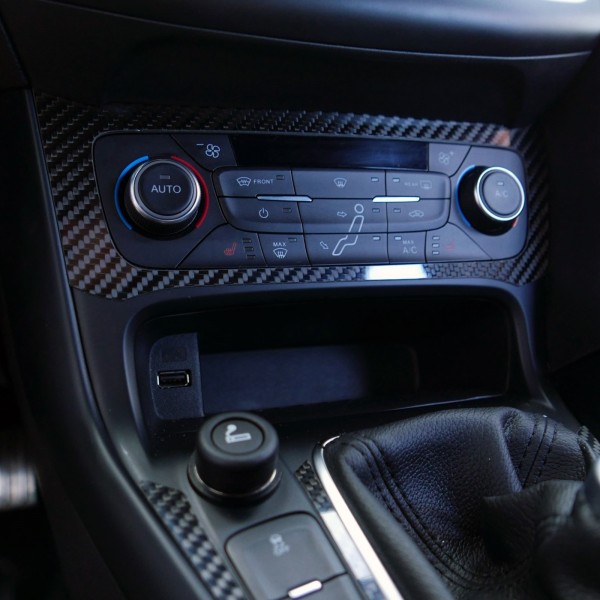 Ford Focus MK3 Carbon Blende Mittelkonsole