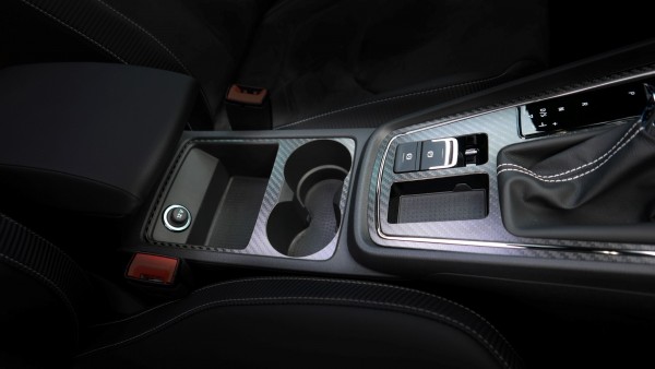 Seat Leon 5F (FL) Carbon Blende Becherhalter